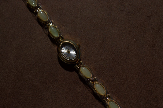 Jade Gold Watch