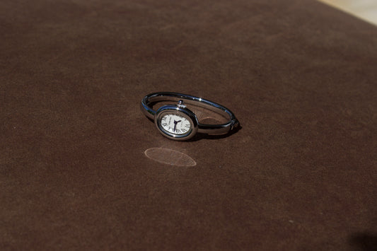 Soléa Silver Watch | White Dial