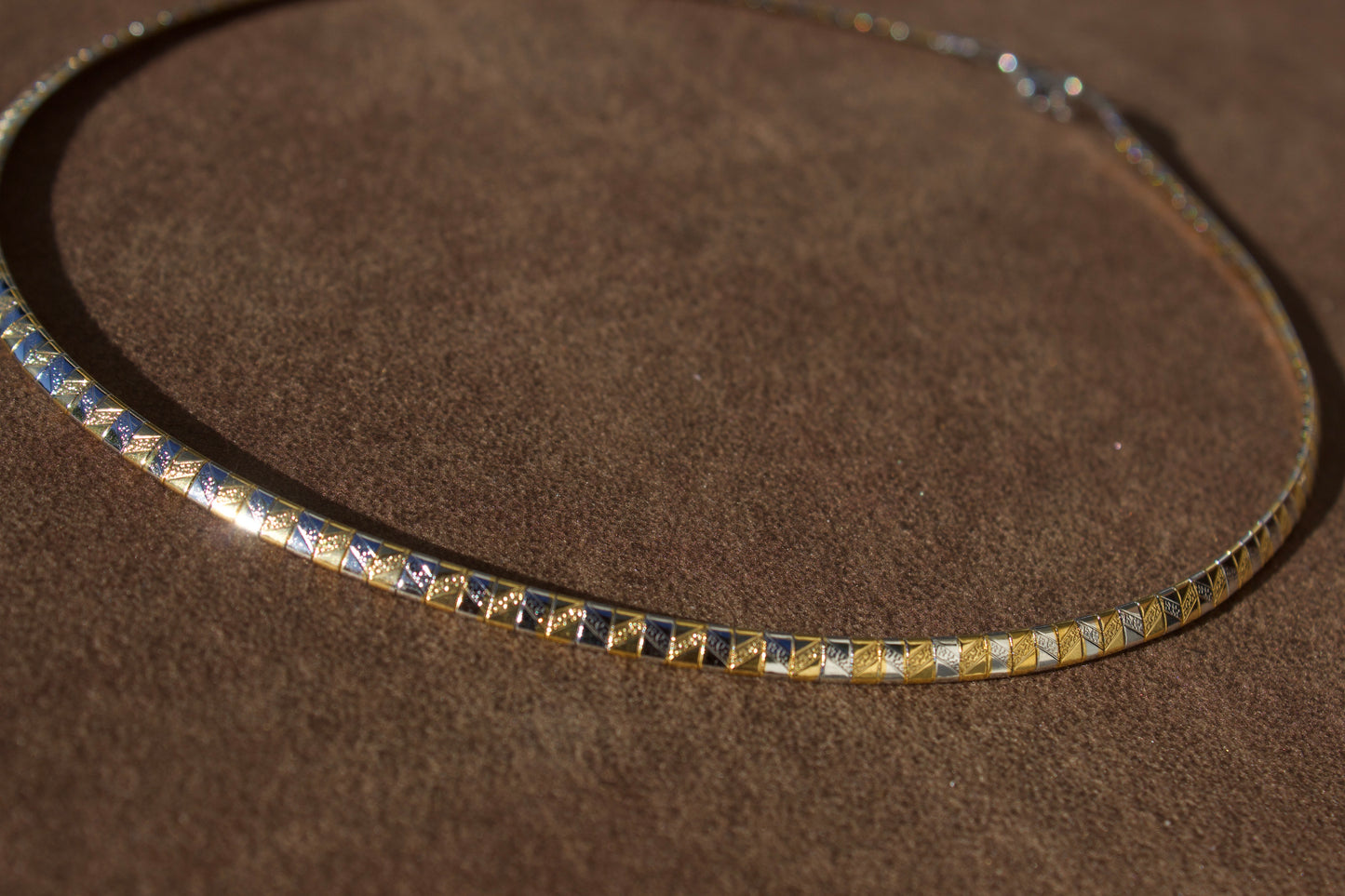 Auris Gold&Silver Necklace | 4mm