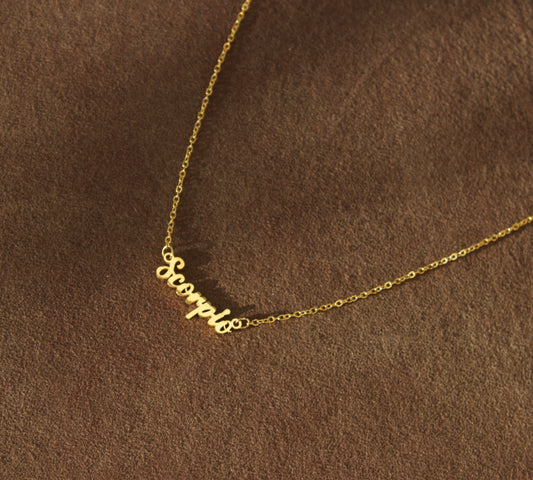 Scorpio Necklace